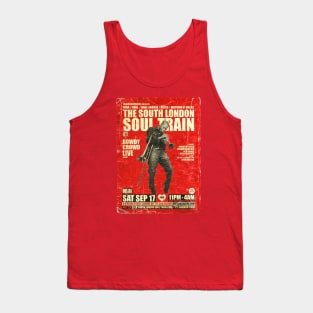 POSTER TOUR - SOUL TRAIN THE SOUTH LONDON 146 Tank Top